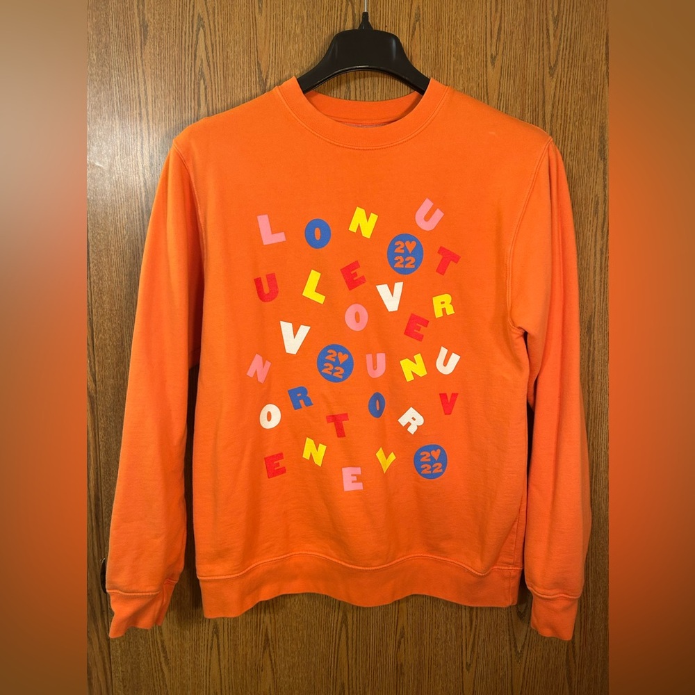 Harry Styles 2022 Love On Tour Harry’s House Orange Concert Crewneck Sweatshirt